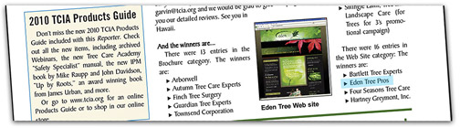 Eden Tree Pros home page